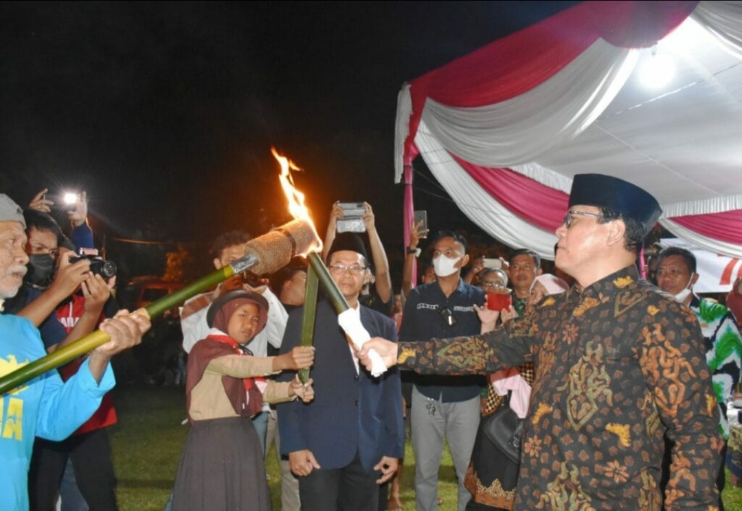 Menyambut HUT RI Ke -77 Kelurahan Sumbersari Gelar Kegiatan Karnaval