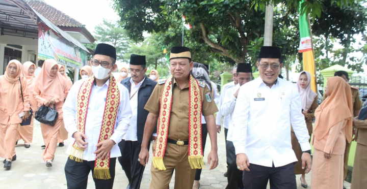 Bupati Lampung Timur Hadiri Acara Kunjungan Kerja Kepala Kementerian Agama Provinsi Lampung