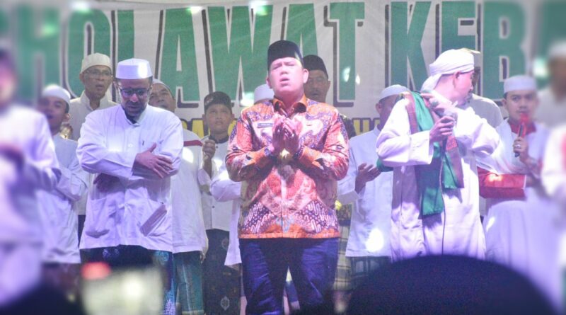 Wakil Bupati, Azwar Bersama Al Habib Umar Bin Muhdor Al Hadad, Forkopimda Doa dan Dzikir Peringati HUT RI ke-77