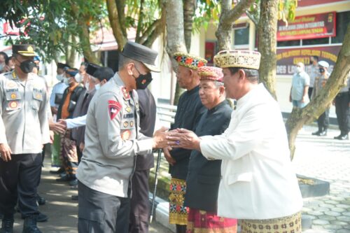 Kapolda Lampung Kunjungi Polres Lampung Tengah