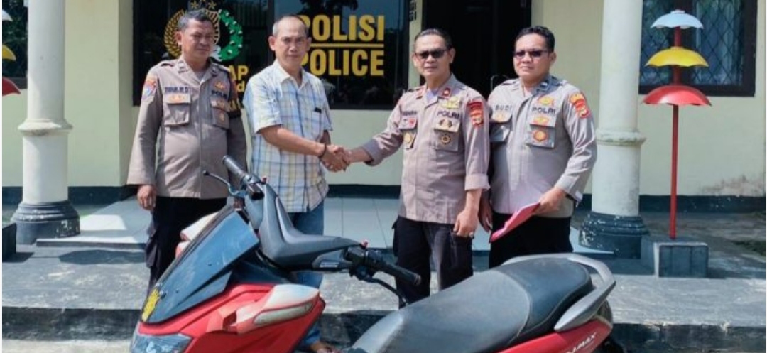 Warga Lam-Tim Digegerkan Penemuan Sepedah Motor N-MAX di Kebun Pisang