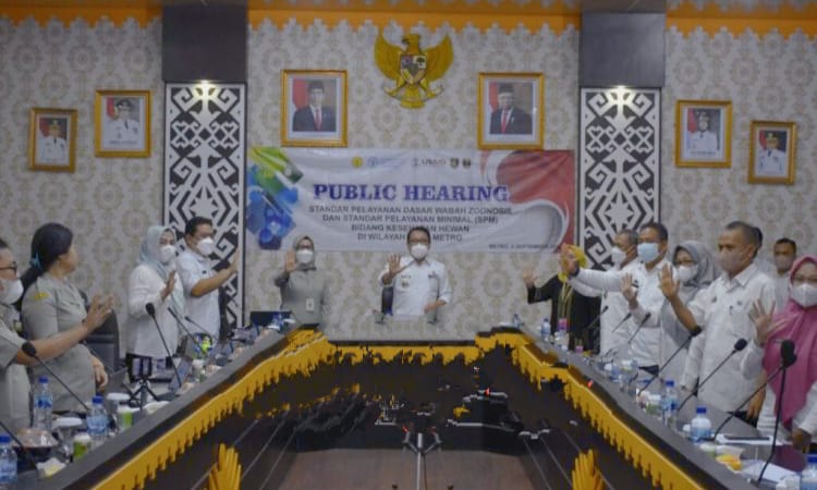 Public Hearing Mengenai Wabah Zoonosis Dihadiri Oleh Walikota Metro