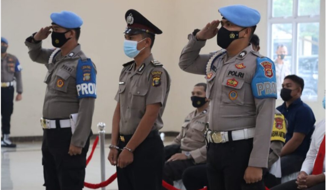 Polda Lampung Lakukan Tindakan PTDH Terhadap Aipda Rido Suryanto