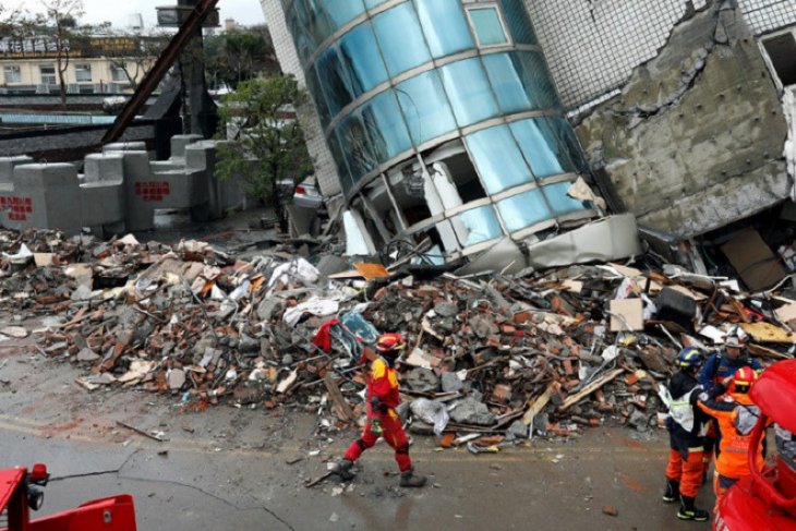 Taiwan diguncang gempa bumi dua hari berturut-turut, gedung runtuh