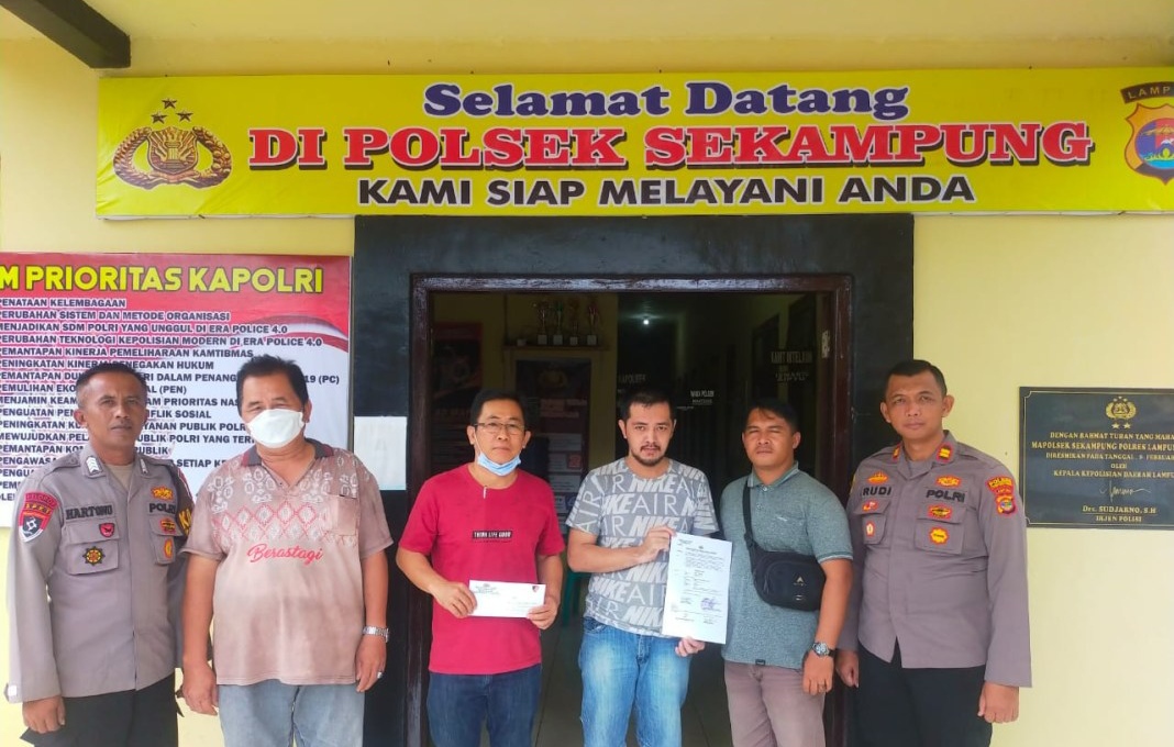 Polsek Sekampung Slesaikan Perkara Secara restorative justice