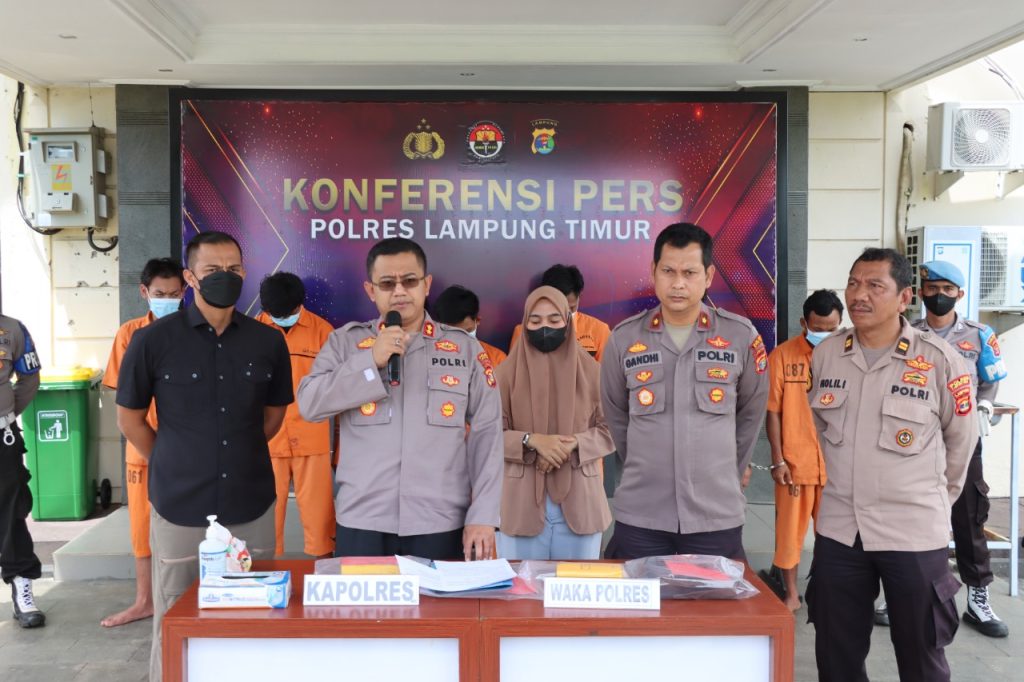 Polres Lam-Tim Berhasil Ungkap 3 Kasus Curas, 1 Kasus Curanmor dan 1 Kasus Pemerasan