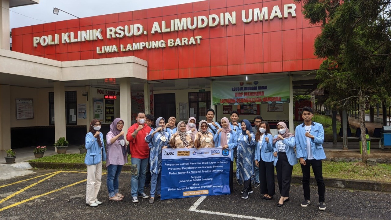 Tekan Angka Penggunaan Narkoba, UBL Lakukan Riset Bersama BNNP Lampung