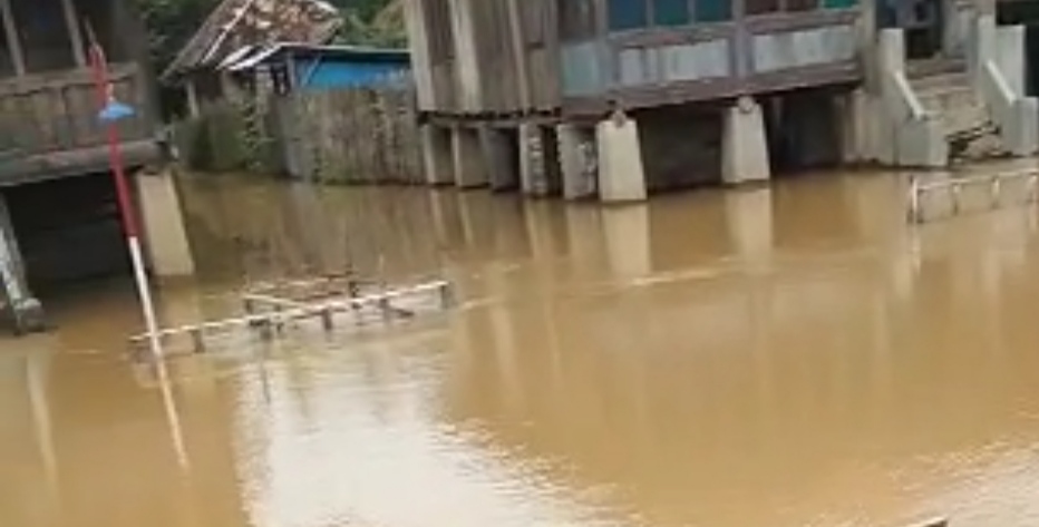 Sebagian Wilayah di Way Kanan Terendam Banjir