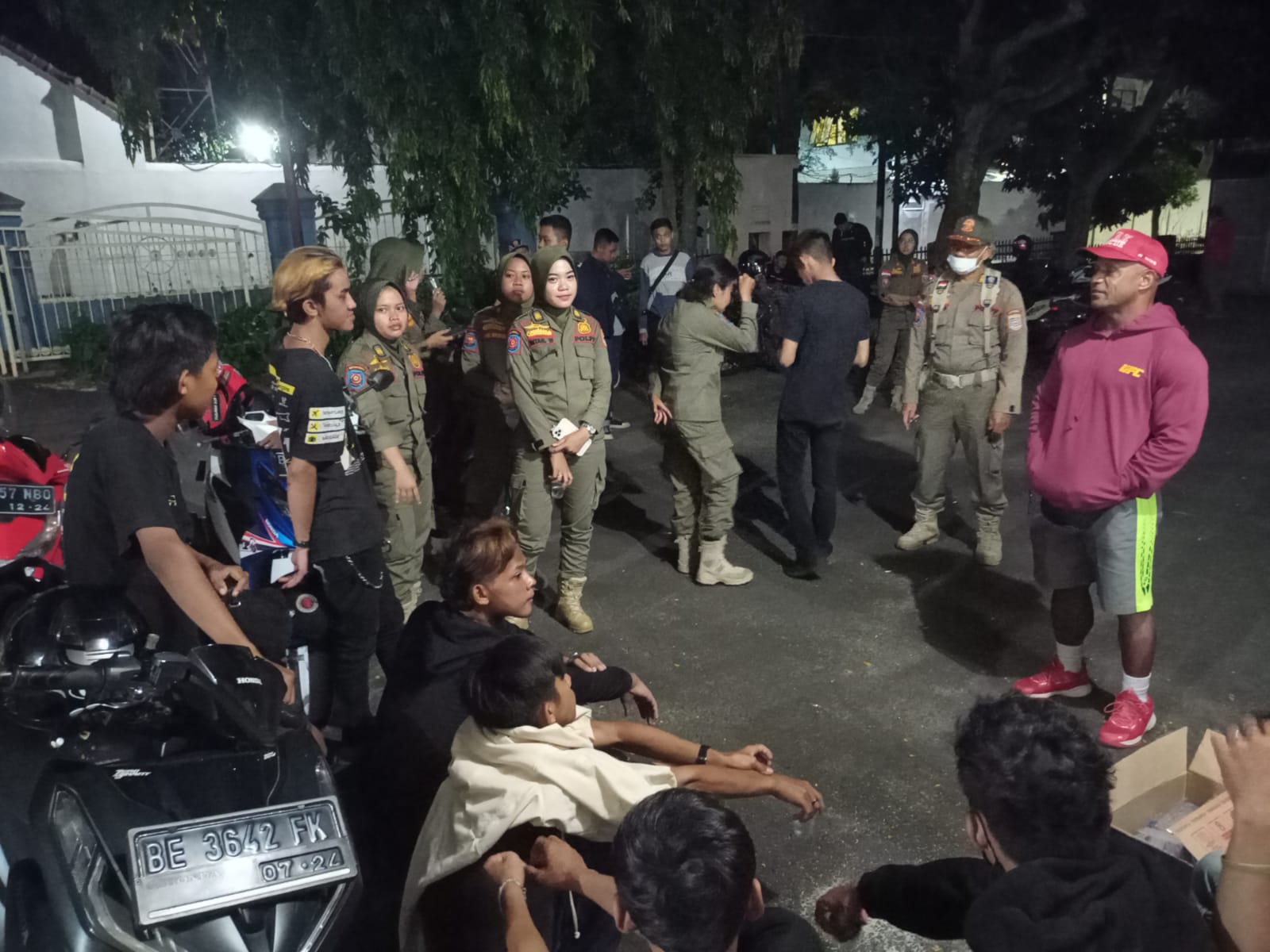 Demi Ciptakan Suasana Kondusif, Satpol- PP Kota Metro Gelar Razia Pengamen Jalanan