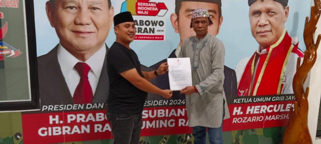 DPP GRIB Jaya Serahkan Surat Mandat Kepada Calon Ketua DPD GRIB Jaya Provinsi Lampung